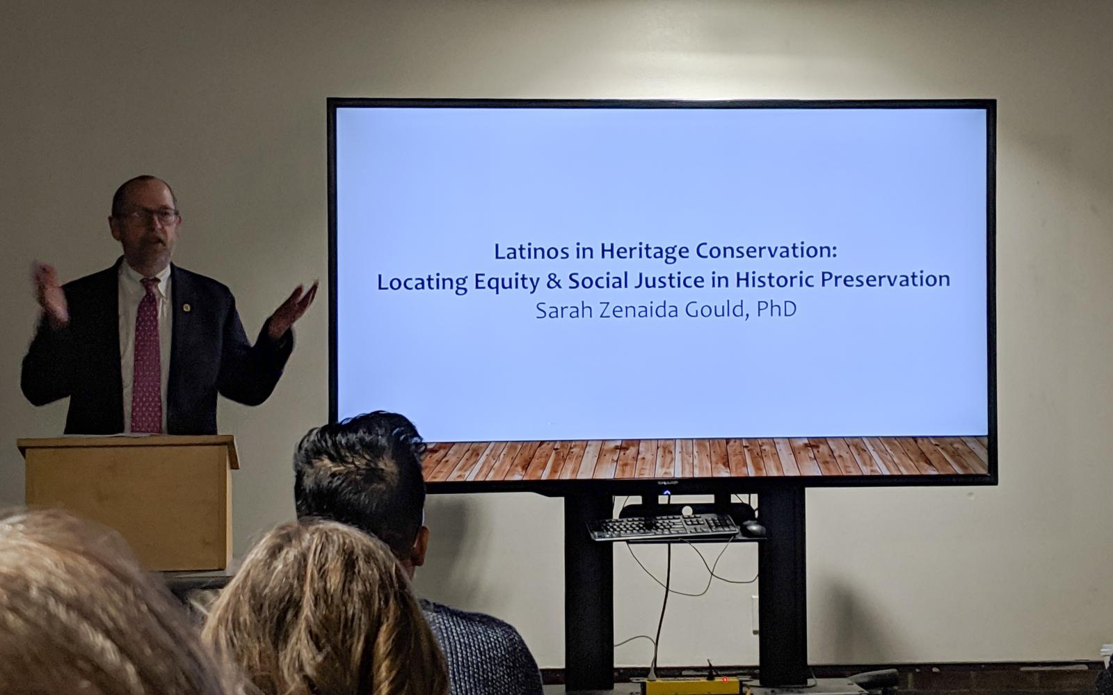 Lecture: Latinos in Heritage Conservation: Locating Equity & Social Justice in Historic Preservation