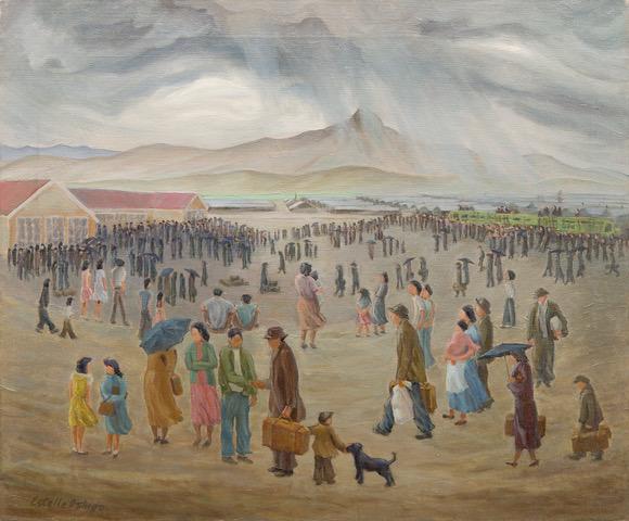 Painting from the Japanese American National Museum 
